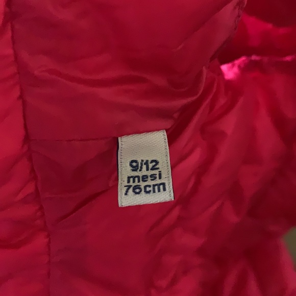 Kids Baby Girl MONCLER pink puffer vest - Picture 6 of 6